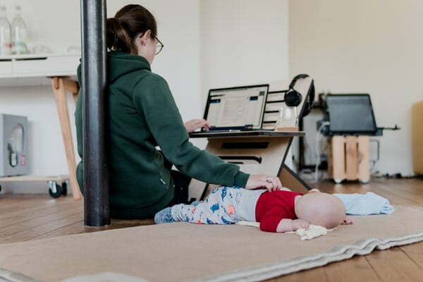How do I stay focused working at home with kids?