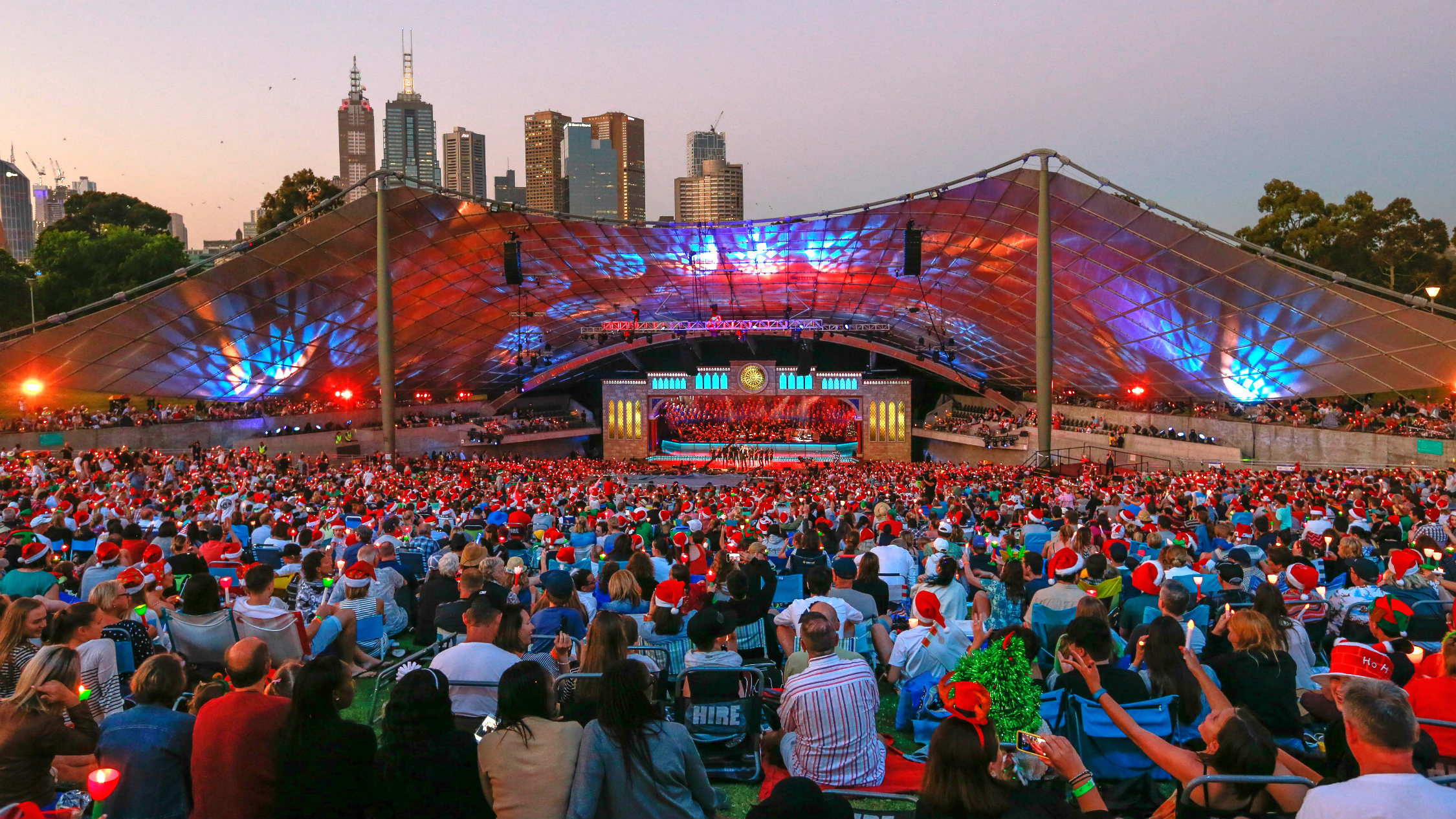 Carols by candlelight christmas