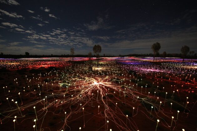 Field of Light – The Spectacular Light Show at Uluru National Park