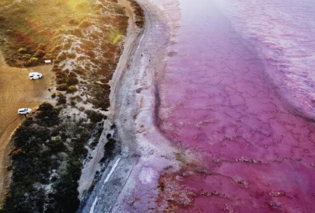 Hutt Lagoon – A Stunning Pink Lake of Australia