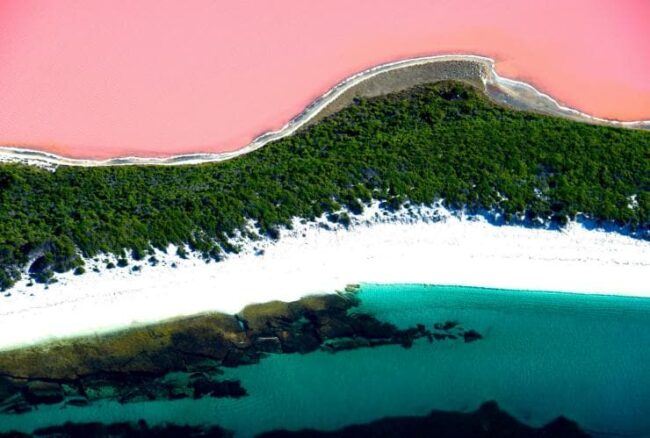 Lake Hillier – Pink Lake in Western Australia