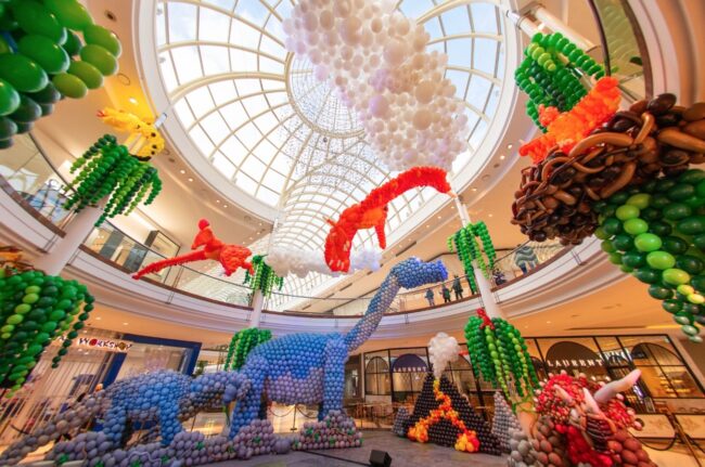 Chadstone Dinosaur Pop Art – Balloon Pop Art