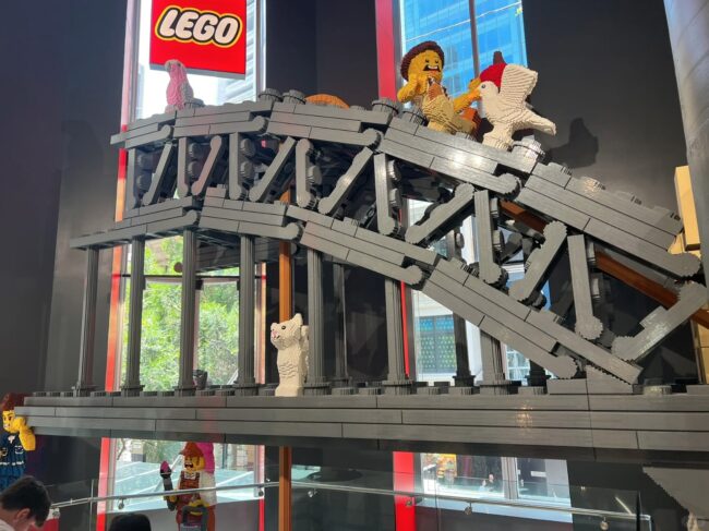 The world’s largest LEGO store is now open on Pitt St in Sydney