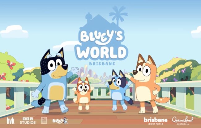 The world's first Bluey themed park is set to open in Brisbane