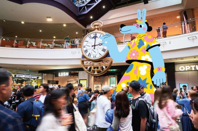 Melbourne Central Unveils Mysterious Creature – ERNIE