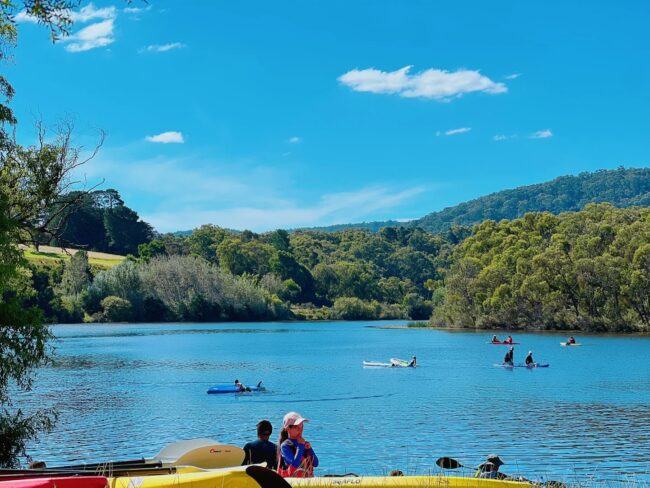 Camping at Lake Eildon