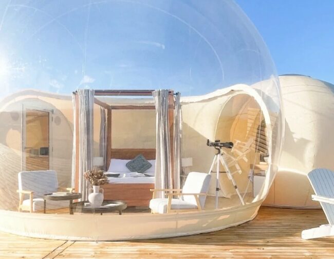 Bubble Retreats – Staying in a Bubble