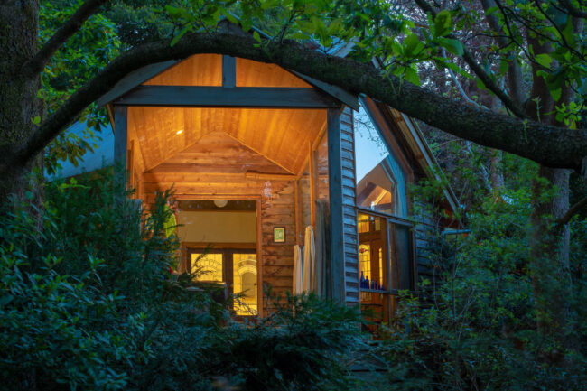 Staying in a Forest Cabin - Arcadia Cottages