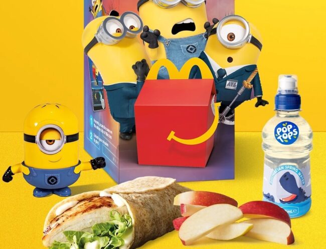 The Minions is making a limited-time appearance at McDonald’s