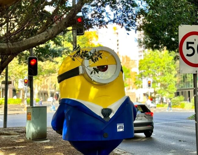 Spotting the Minions in Sydney