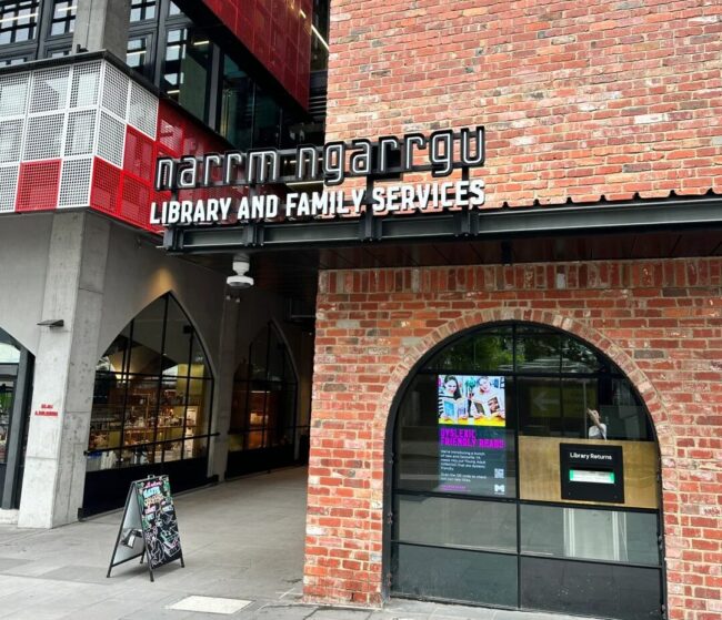 New Library Next to Queen Vic Market – Narrm Ngarrgu Library