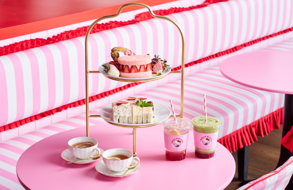 Melbourne Hello Kitty Pop-up Cafe High Tea