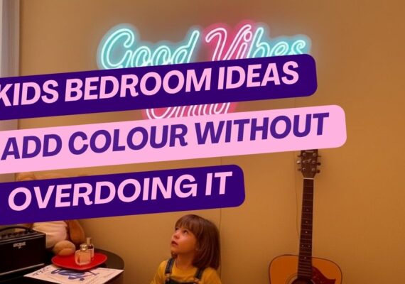 Kids Bedroom Ideas - Add Colour Without Overdoing It