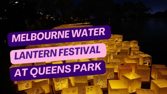 Melbourne Water Lantern Festival at Queens Park