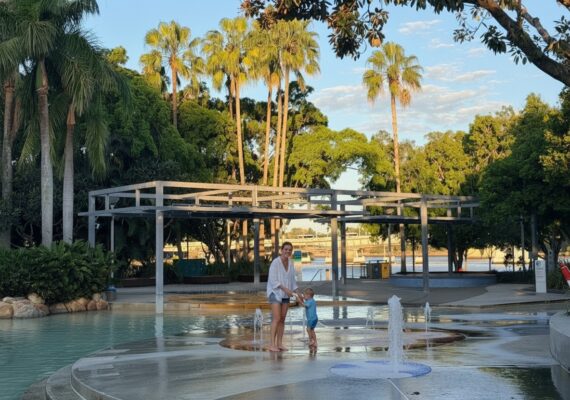 Brisbane South Bank Parklands with Kids