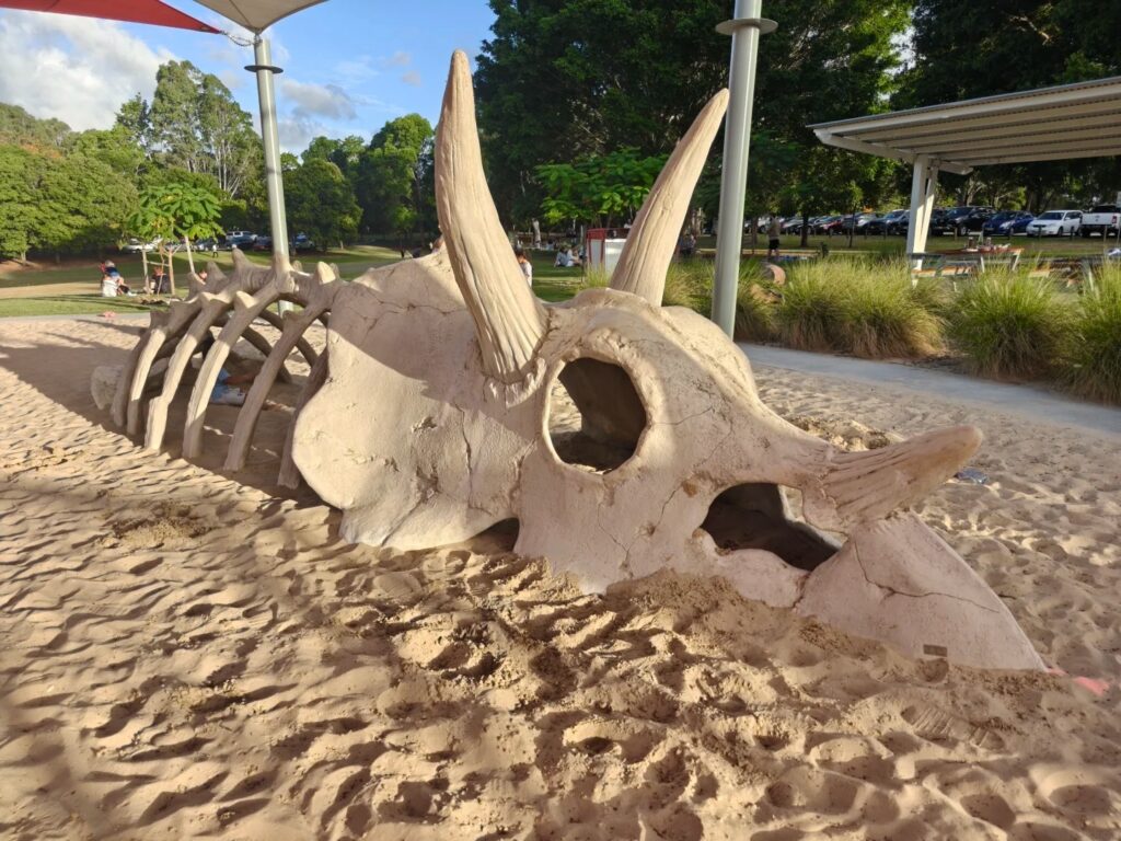 Riverdale Park, Meadowbrook — the free Brisbane option  Must Visit Dinosaur Parks near Brisbane
