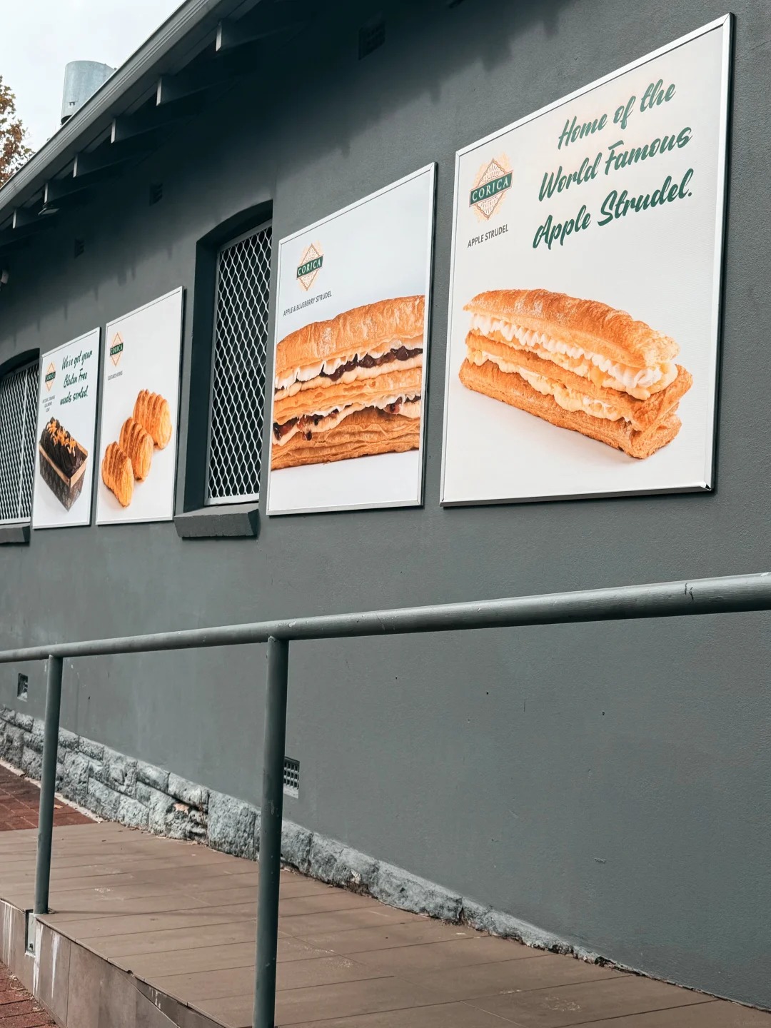 Corica Pastries Perth Reviews - Apple Strudel and Parkside Coffee