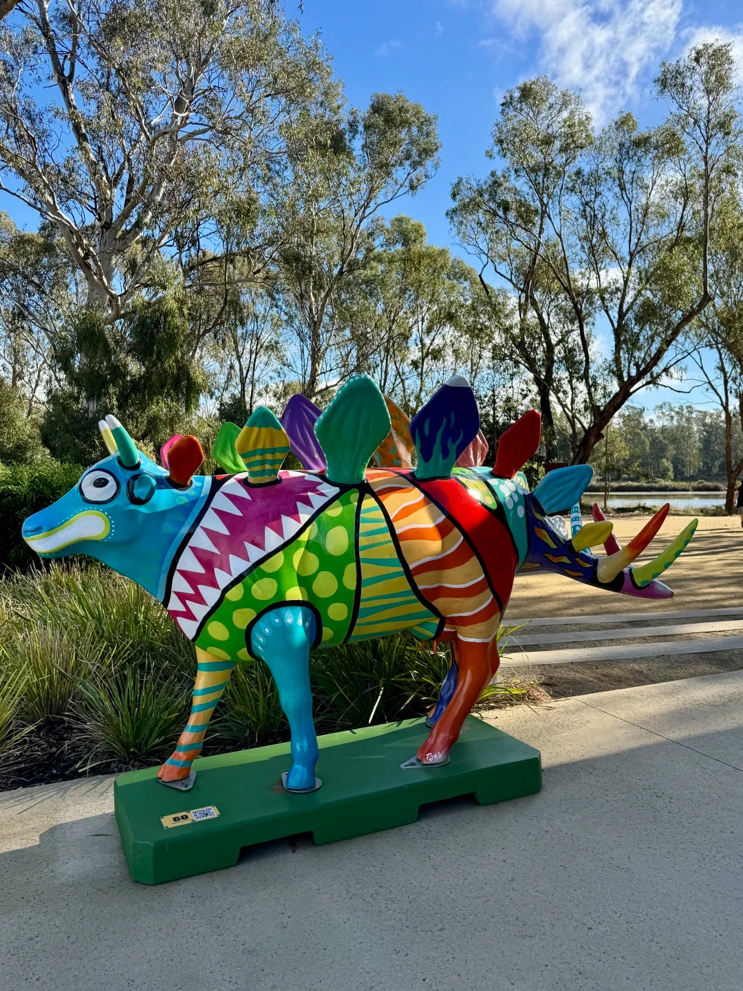 Shepparton Moooving Art - Hunting Painted Cows Sculptures